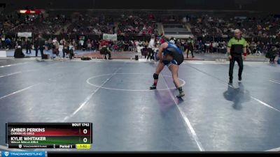 114G Quarterfinal - Amber Perkins, Carson HS Girls vs Kylie Whitaker, Walla Walla Girls