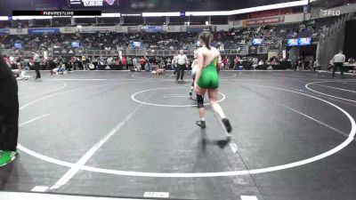 122.8-133.8 lbs Quarterfinal - Cece Buller, Lady K's vs Evelyn Becher, Lincoln High