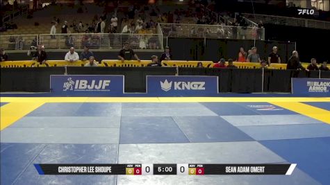 Sean Adam Omert vs Christopher Lee Shoupe 2025 Pan Jiu Jitsu IBJJF Championship