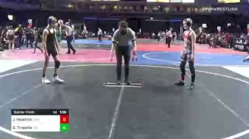 98 lbs Quarterfinal - James Headrick, CIWC Team Intensity vs Dylan Tirapelle, The Club