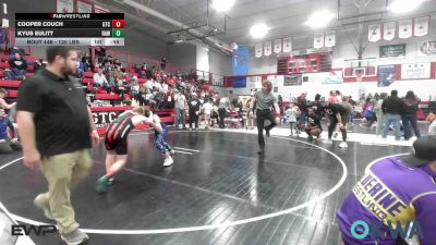 120 lbs Consolation - Cooper Couch, Grove Takedown Club vs Kyus Eulitt, Raw