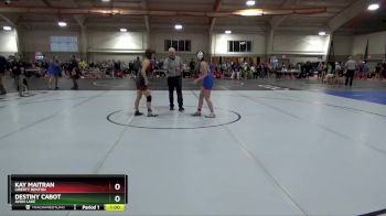 100 lbs Cons. Round 2 - Kay Maitran, Liberty Benton vs Destiny Cabot, Avon Lake