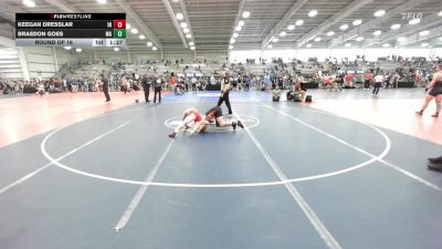 120 lbs Round Of 16 - Keegan Dresslar, IN vs Braedon Goes, MA