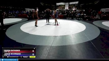 170 lbs Round 3 (16 Team) - Mason Ontiveros, SJWA vs Junior Bojorquez, KCWA