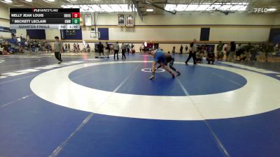 150 lbs Quarterfinal - Nelly Jean Louis, Doughboys vs Beckett Leclair, KRAZY Monkeys