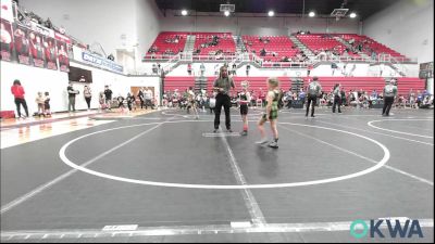 52 lbs Rr Rnd 1 - Dellaray Leniger, Team Nomad vs Ella Mcgill, Standfast