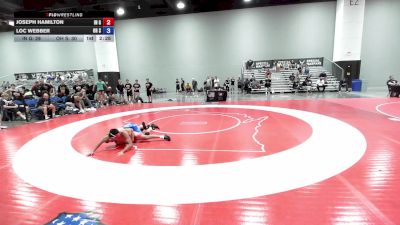 106 lbs Joseph Hamilton, Indiana Gold vs Loc Webber, Ohio Scarlet