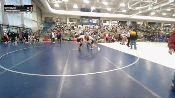 120 lbs Champ. Round 2 - Brigham Booker, Lone Peak vs Gavin Nielsen, Jordan