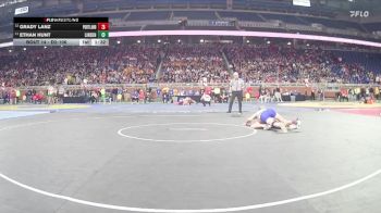 D2-106 lbs Champ. Round 1 - Ethan Hunt, Linden vs Grady Lanz, Portland