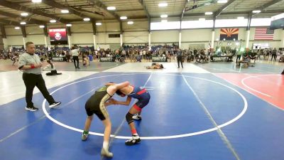 86 lbs Rr Rnd 2 - Braylon Stark, Thorobred vs Izayah Cordova, Desert Dogs WC
