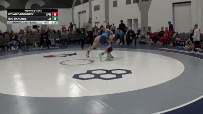 105 lbs Round 3 (6 Team) - Isai Sanchez, LAW/Crass vs Dylan Daugherty, CP Wrestling Academy