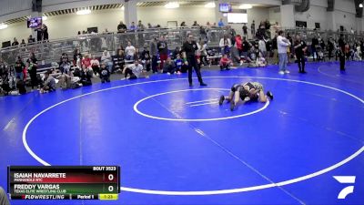 70 lbs Champ. Round 1 - Freddy Vargas, Texas Elite Wrestling Club vs Isaiah Navarrete, Panhandle RTC