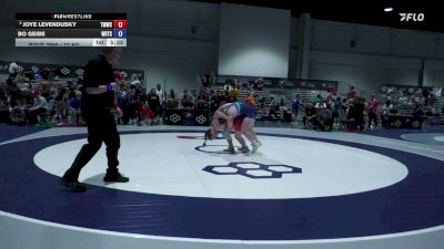 72 kg Cons. Quarters - Joye Levendusky, Titan Mercury Wrestling Club (TMWC) vs Bo Geibe, Warrior Regional Training Center
