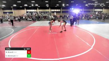 157 lbs Consi Of 32 #1 - Wylde Brandt, Ventura vs David Abramyan, Mat Demon WC