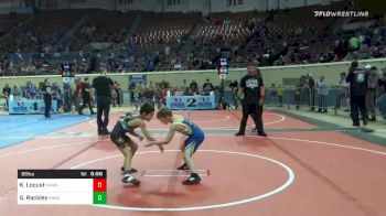66 lbs Quarterfinal - Kiah Locust, Pawnee Black Bear Wrestling vs Gage Rackley, Ironman Wrestling