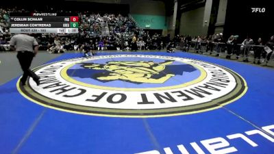 165 lbs Champ. Round 1 - Collin Schaar, Perry vs Jeremiah Contreras, Gregori