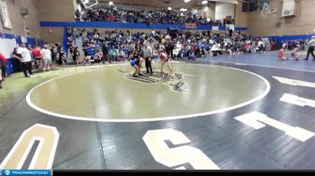 135lbs Champ. Round 1 - Hannah Selland, Kamiakin (Girls) vs Marisol Gonzalez Bazante, Sedro-Woolley (Girls)