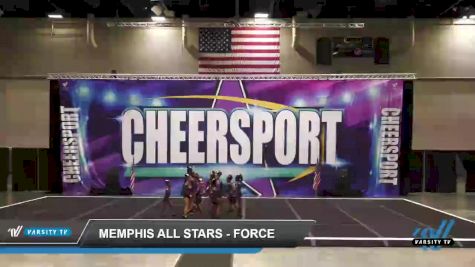 Memphis All Stars - FORCE [2022 L1.1 Youth - PREP Day 1] 2022 CHEERSPORT Hot Springs Classic