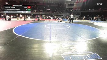 285 lbs Cons. Round 2 - Salvador Almazan, Central Valley vs Chase Baker, Rocklin