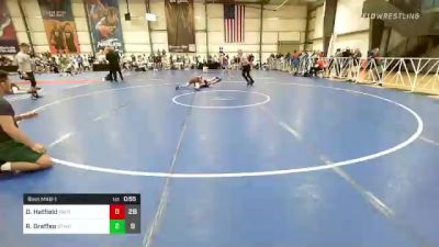 112 lbs Rr Rnd 1 - Darren Hatfield, Patriot USA Wrestling Club vs Rocco Graffeo, Bitetto Trained Wrestling