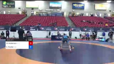 50 lbs Consi Of 4 - Mariah Anderson, Air Force Regional Training Center vs Charlotte Fowler, River Valley Wrestling Club