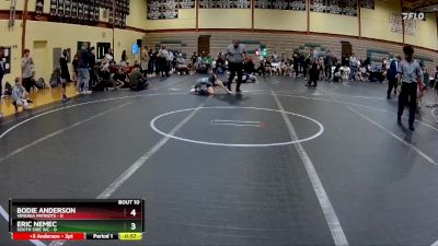 60 lbs Round 2 (10 Team) - ERIC NEMEC, South Side WC vs Bodie Anderson, Virginia Patriots