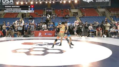 113 lbs Champ. Rd Of 64 - Gabriel Martinez, California vs Onofre Gonzales, Colorado
