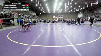 110 lbs Cons. Round 7 - Kayleigh Milam, Jackson vs Reanna Spangler, Goddard