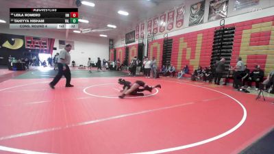 110 lbs Cons. Round 4 - Tahiyya Hisham, Valencia vs Leila Romero, Rio Mesa