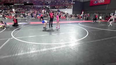 100 lbs Champ. Round 2 - Khloe Larson, Saint Croix Falls vs Brooke Jenner, Nekoosa