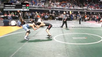 5A 113 lbs Champ. Round 1 - Marcos Nino, Corpus Christi Carroll vs Tobias Gilman, Argyle