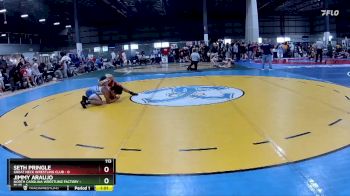 113 lbs Semis & 1st Wb (8 Team) - Seth Pringle, GREAT NECK WRESTLING CLUB vs Jimmy Araujo, NORTH CAROLINA WRESTLING FACTORY - BLUE