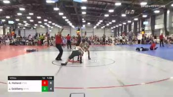 120 lbs Prelims - Alec Holland, Shore Thing Blue vs Jacob Goldberg, OMP Mat Factory Defiant