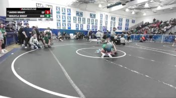 120 lbs Cons. Semi - Mikayla Brent, Brea Olinda vs Jaedis Brady, Esperanza