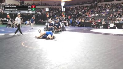 165 lbs Consi Of 32 #2 - Cole Moules, Aptos (CC) vs David Griffith, Anderson (NS)