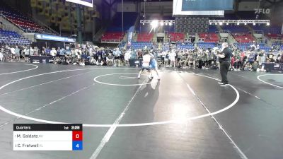 132 lbs Quarters - Manuel Saldate, NV vs Christian Fretwell, FL