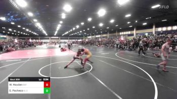 137 lbs 3rd Place - Wesley Hayden, Bay Area Dragons vs Gabriel Pacheco, El Centro Wolfpack