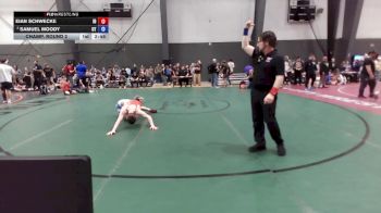 Junior Boys FS - 126 lbs Champ. Round 2 - Eian Schwecke, ID vs Samuel Moody, UT