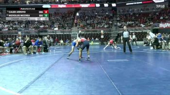 3A-120 lbs Champ. Round 1 - Caleb Arroyo, Urbandale vs Nickolus McCrea, Bondurant-Farrar
