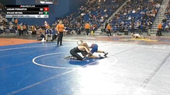 113 lbs Cons. Round 5 - Logan Forgatch, Parsippany Hills vs Dylan Hetzel, Washington Township