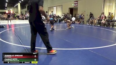 126 lbs Champ. Round 2 - Jhawnluc Sprouse, NoWorries vs Charlie Noto, Elevate Wrestling Club