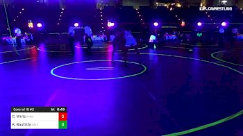 126 lbs Consi Of 16 #2 - Cole Wirtz, Windy City vs Kyle Bautista, Caveman Mat Club