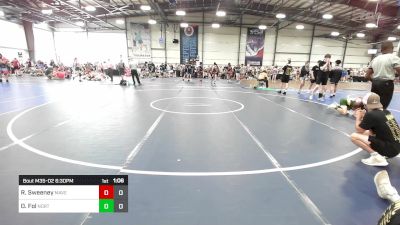 106 lbs Rr Rnd 2 - Rory Sweeney, Mavericks vs Owen Fol, North Hunterdon Wrestling Club