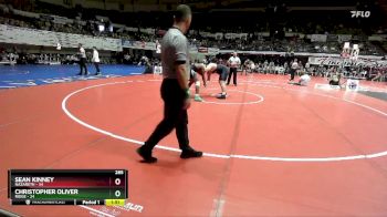 285 lbs Semis & Wb (16 Team) - Sean Kinney, Nazareth vs Christopher Oliver, Ridge