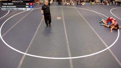 150 lbs Quarters - Cael Smith, Storm vs Amir Bouzouma, MN Elite