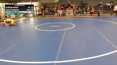 125 lbs Cons. Semi - D`Andre Brown, Fort Hays State vs Isaiah Harrison, Wyoming