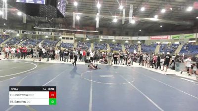 50 lbs Consolation - Peyton Chelewski, Colorado Outlaws vs Maximus Sanchez, Victory WC