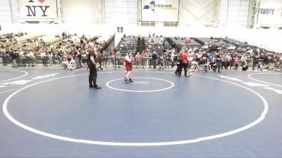 142 lbs Quarterfinal - Logan Hornbrook, Glen Grapplers Wrestling Club vs Wyatt Hume, North Tonawanda Wrestling Club