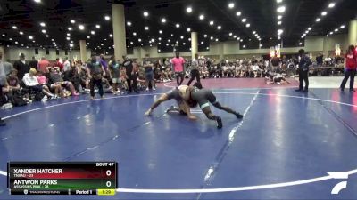 175 lbs Quarters & 3rd Wb (32 Team) - Xander Hatcher, TNAAU vs Antwon Parks, Assassins Pink