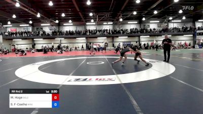 116-RED lbs Rr Rnd 2 - Magnolia Hoge, Salem-Cambridge vs Sophia Franco-Coelho, Minisink